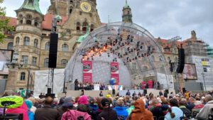 Bühne Abschlussgodi DEKT